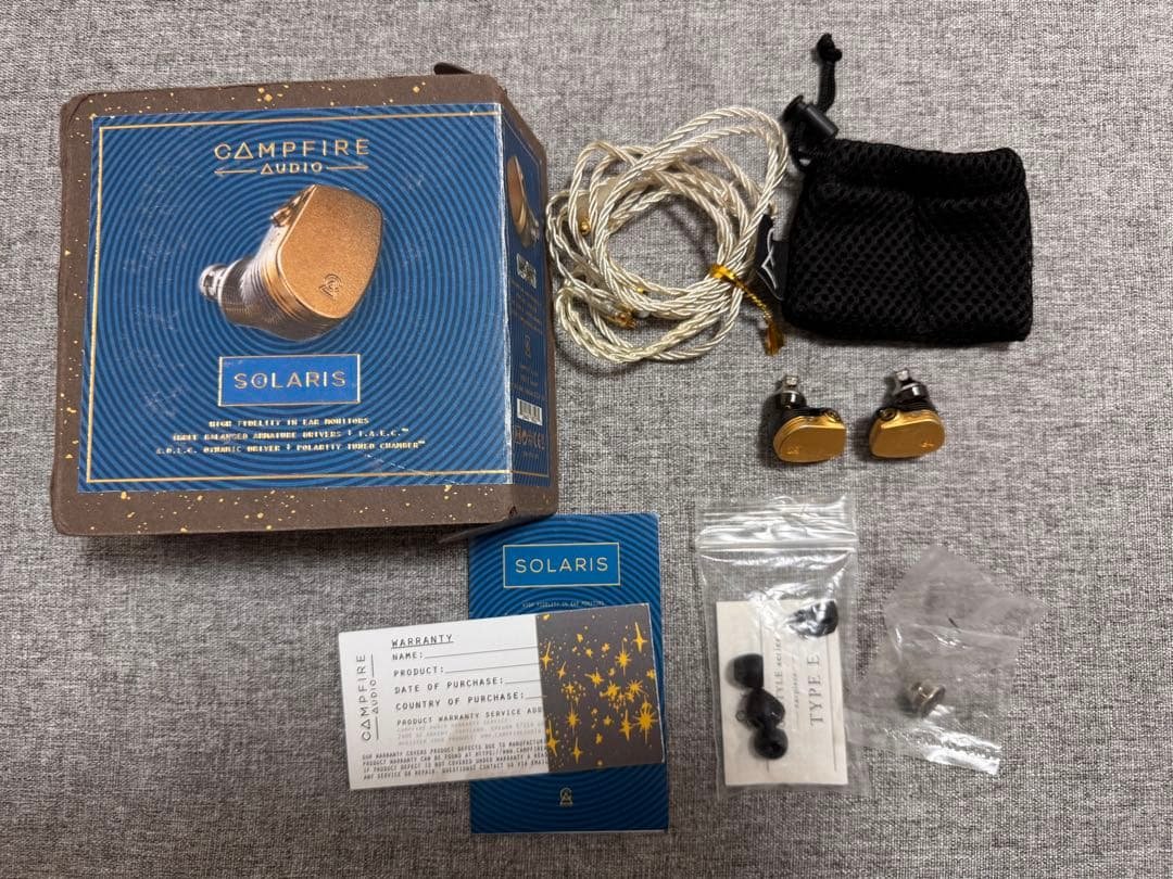 Campfire audio Solaris 本物鑑定済み