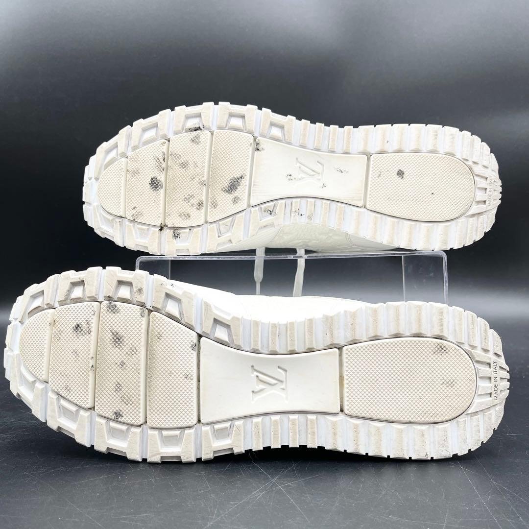 美品✨ ルイヴィトン ランアウェイ モノグラム エンボス レザー 27.5cm