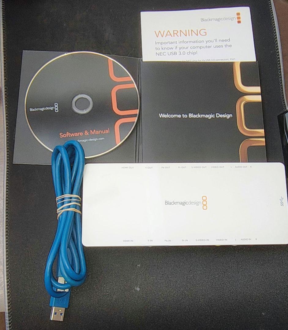 ビデオキャプチャー・キャプチャーボード Blackmagicdesign Intensit Shuttle USB3